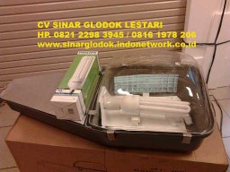 Lampu Jalan PJU HRC 504 + Lampu Essensial 70W Philips